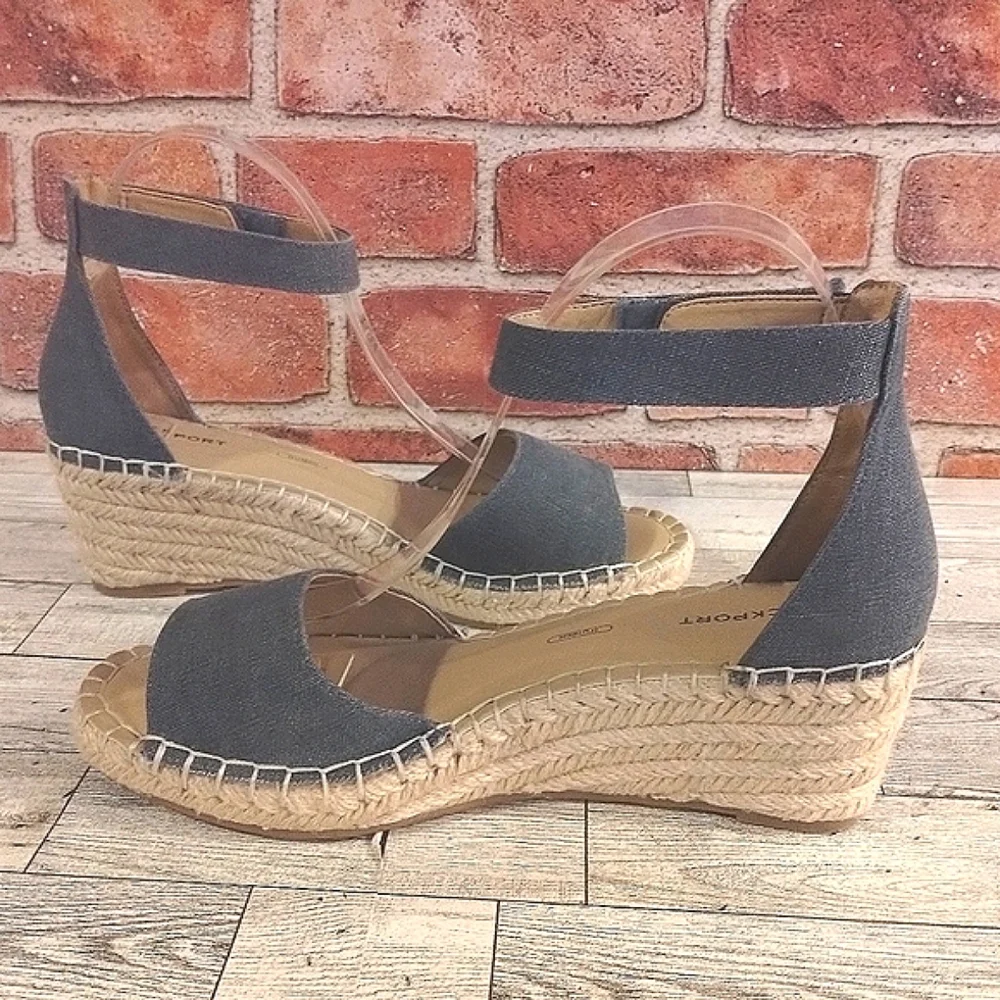 Rockport Espadrilles In Denim Size 8